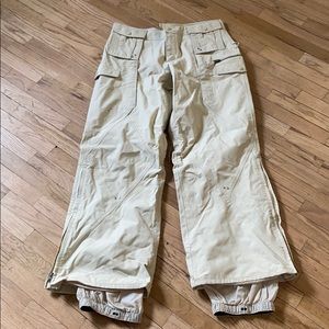Burton Snow Boarding Pants -Cream
